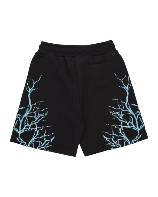 PHOBIA ARCHIVE Black Casual Shorts for men