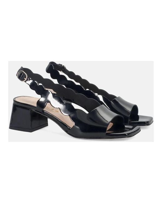 Sangiorgio Blue High Heel Sandals
