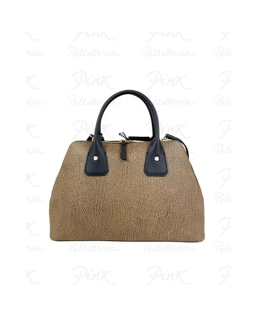 Handbags di Borbonese in Natural