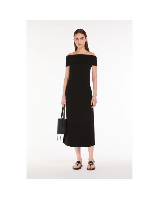 Dresses > day dresses > midi dresses Max Mara Studio en coloris Black