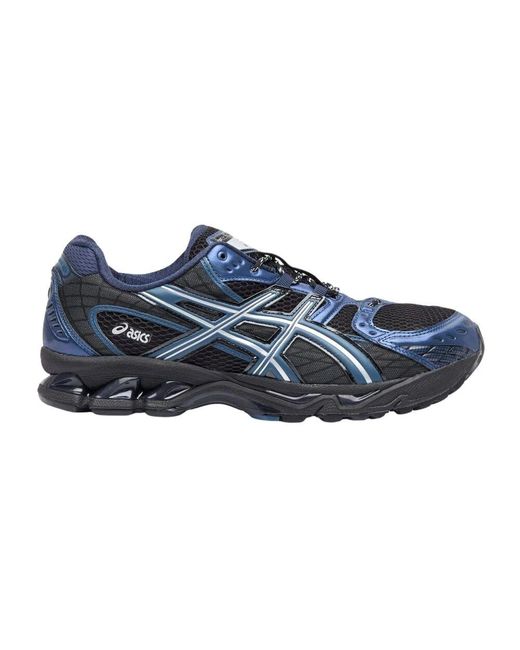 Asics Mesh panel sneakers mit gel-technologie in Blue für Herren