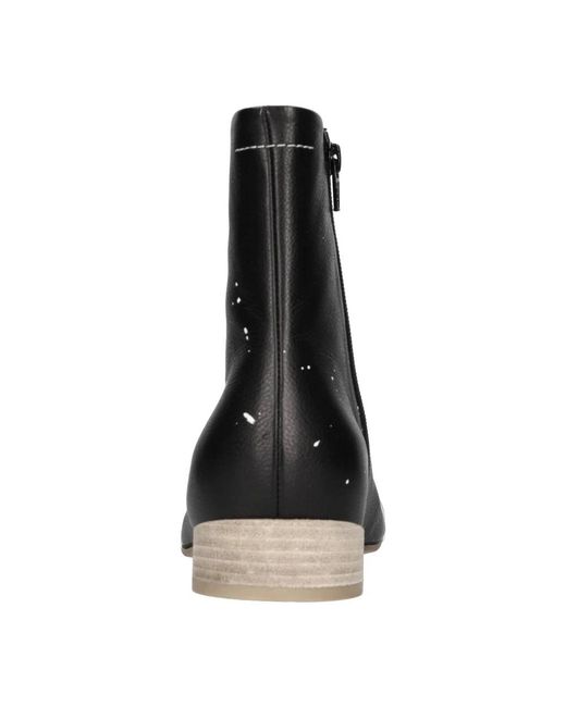 Maison Margiela Black Ankle Boots for men