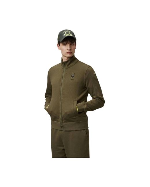Blauer Green Zip-Throughs for men