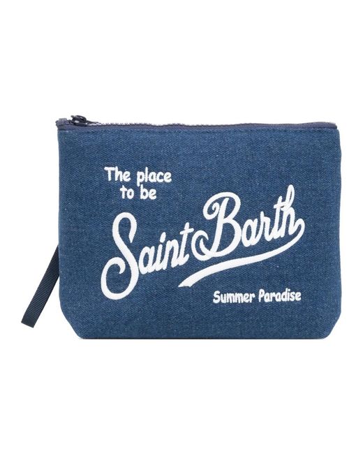 Mc2 Saint Barth Blue Clutches for men