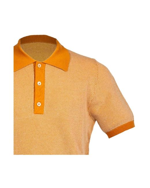 Circolo 1901 Orange Polo Shirts for men