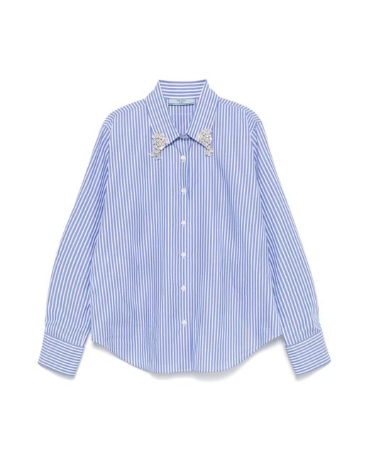 Prada Shirts in het Blue