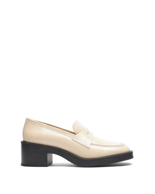 Stuart Weitzman Natural Kaia Loafer