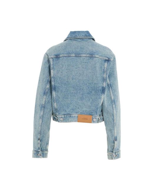 7 For All Mankind Blue Denim Jackets