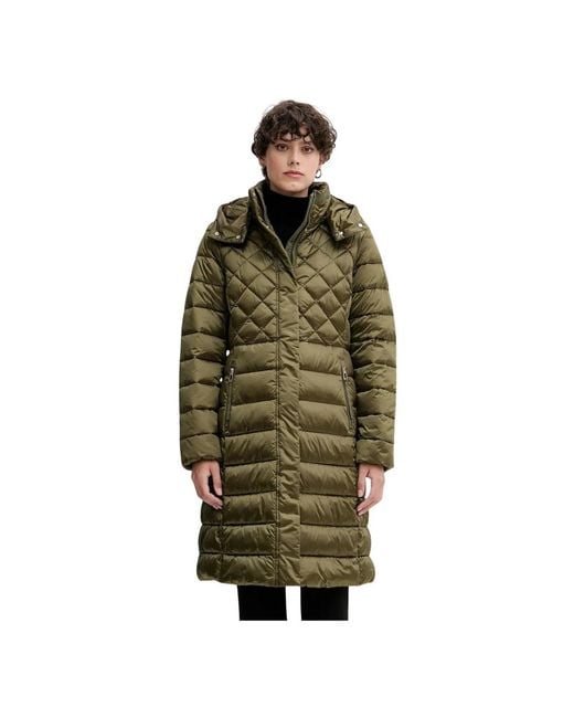 Joop! Constance Quilted Coat in het Green