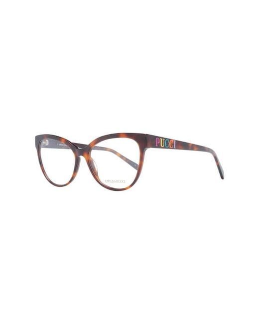 Emilio Pucci Brown Glasses