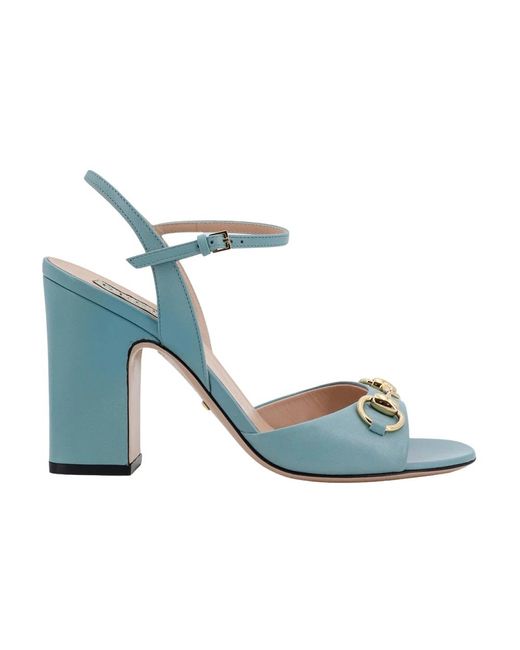Sandals Gucci de color Blue