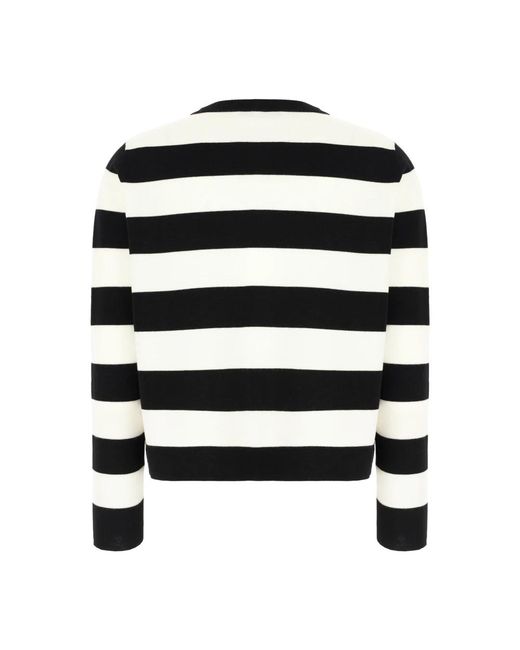 Max Mara Black Round-Neck Knitwear