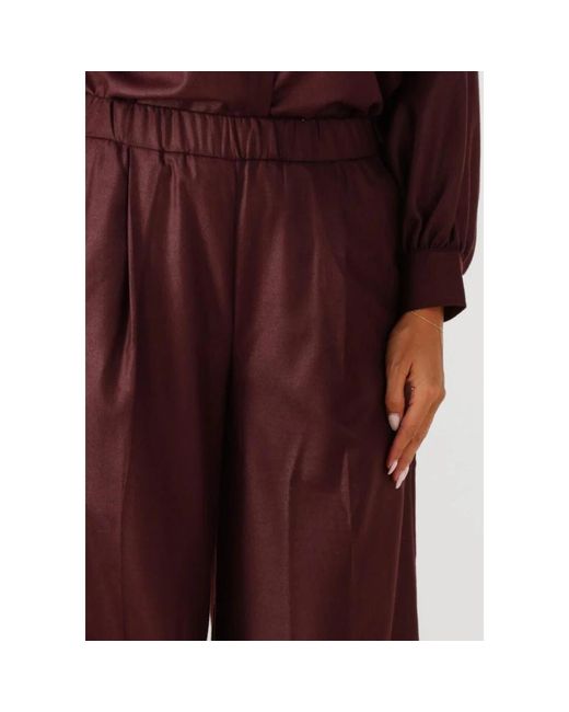RUBY TUESDAY Broeken ,Rood ,Polyester Rode Wijde Broek Phillip in het Red