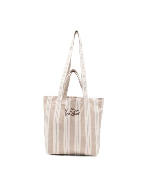Mc2 Saint Barth Natural Tote Bags for men