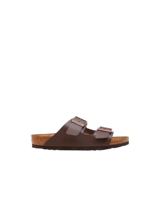 Birkenstock Brown Sliders
