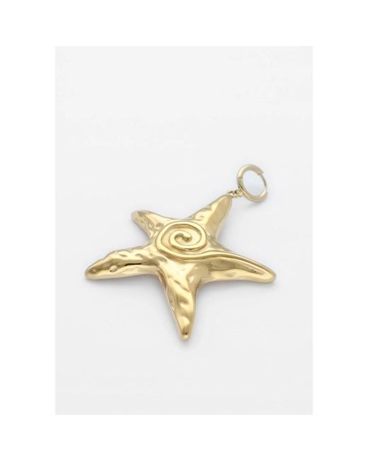 BONNIE STUDIOS Gouden Ster Hanger Sieraden in het Metallic