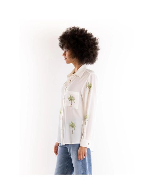 Shirts di 5 PROGRESS in White