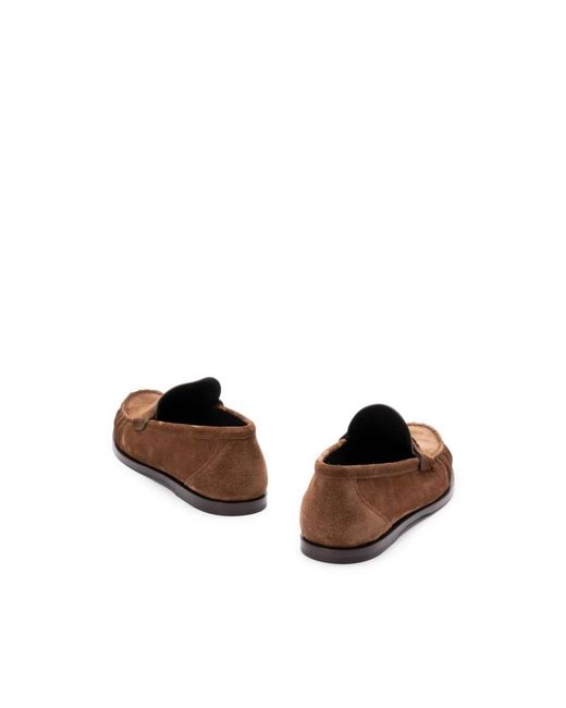 Saint Laurent Brown Loafers for men