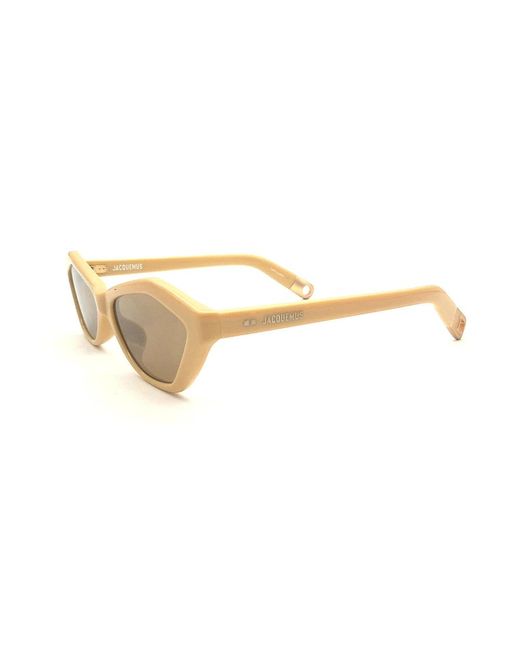 Jacquemus Natural Sunglasses