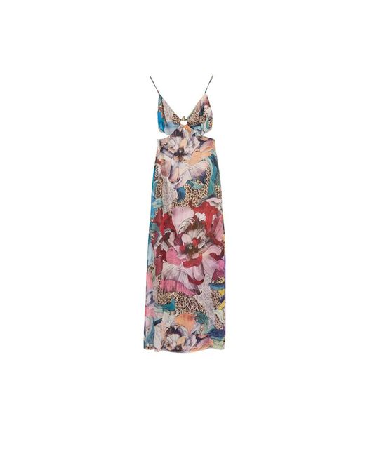 Maxi Dresses Just Cavalli de color Red