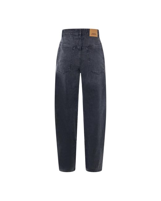 Isabel Marant Blue Loose-Fit Jeans