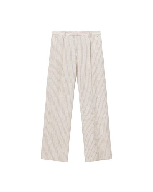 Lardini Wijde Broek in het Natural