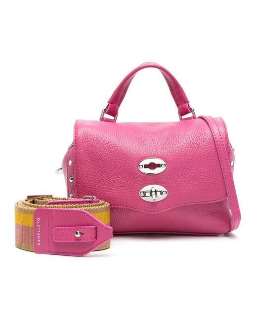 Elegante bolso de bebé diario Zanellato de color Pink