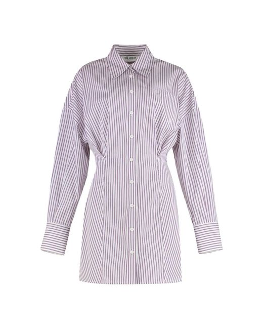 The Attico Shirt Dresses in het Purple