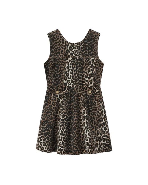 Ganni Black Short Dresses