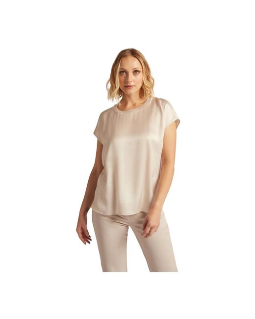 Elena Miro Blouses in het Brown