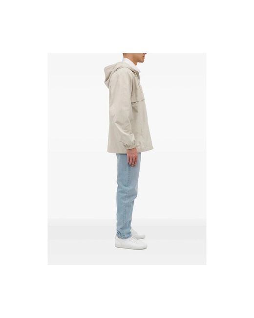 A.P.C. Jassen ,Wit ,Outerwear in het Natural voor heren