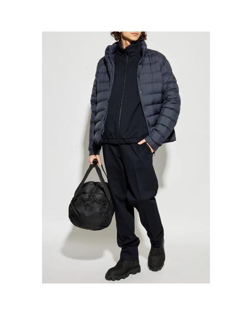 Moncler Blue Down Jackets for men