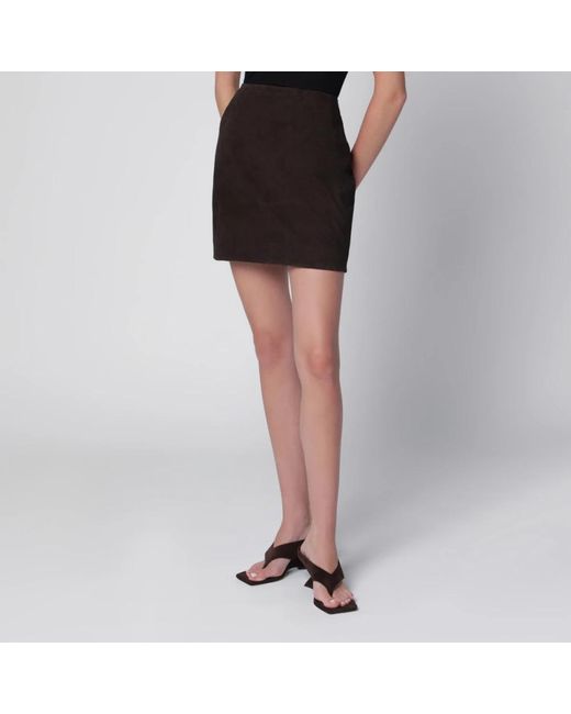 ROTATE BIRGER CHRISTENSEN Black Short Skirts