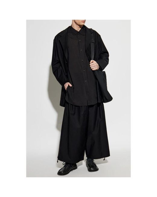Casual Shirts di Y-3 in Black da Uomo