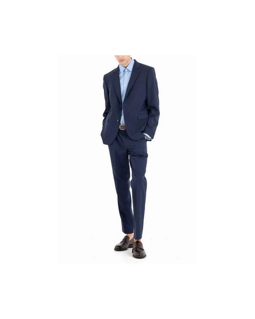 HUGO Broeken Chino's in het Blue voor heren