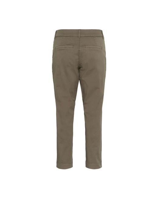 Kaffe Chinos in het Gray