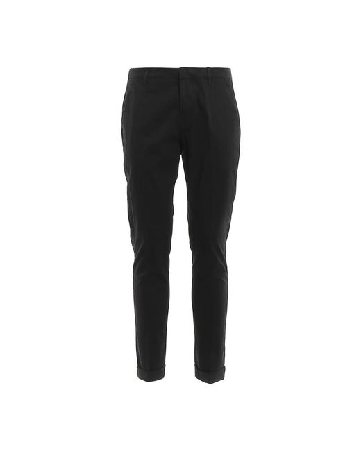 Dondup Black Suit Trousers for men