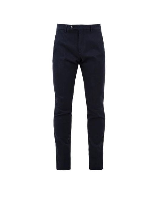 GAUDI Blue Slim-Fit Trousers for men