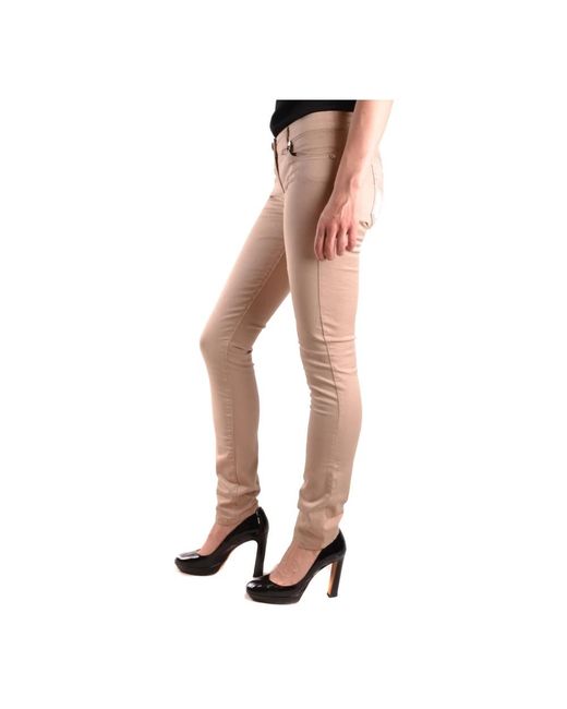 Elisabetta Franchi Pink Skinny Fit Jeans