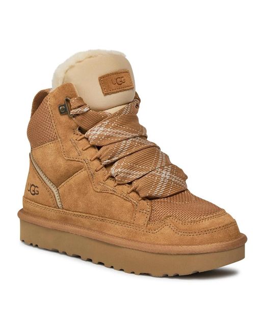 Ugg Brown Highmel Sneaker