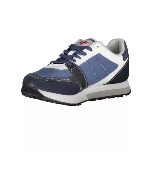 Carrera Herren Sneaker mit Kontrastierenden Details und Logo in Blue für Herren