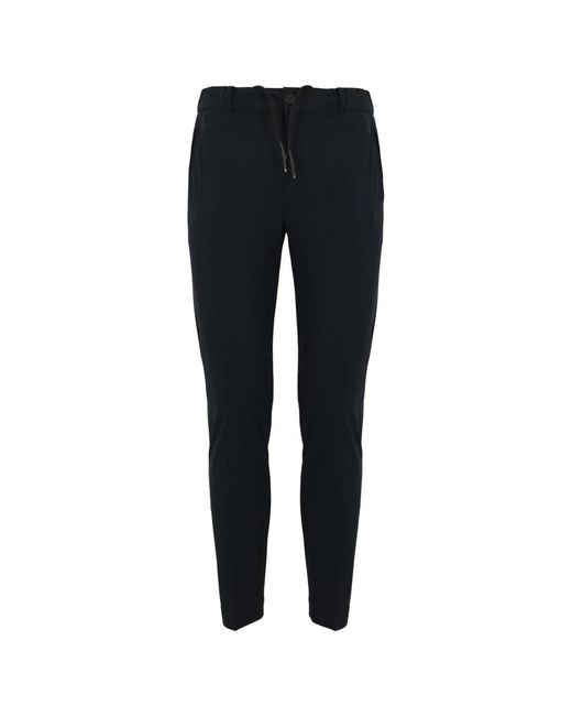 Rrd Black Slim-Fit Trousers for men