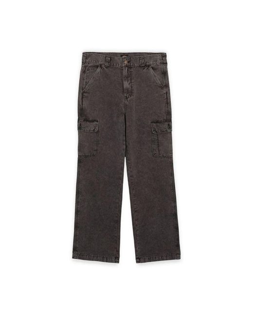Dickies Gray Straight Jeans for men