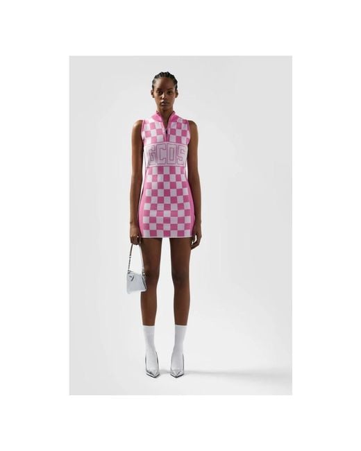 Gcds Pink Short Dresses