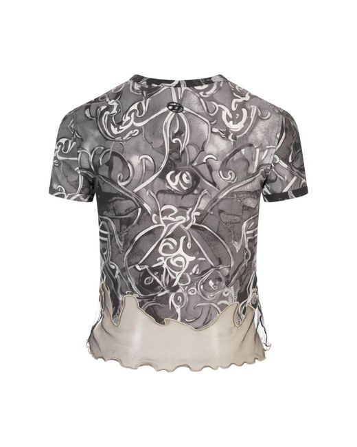 T-Shirts DIESEL en coloris Gray