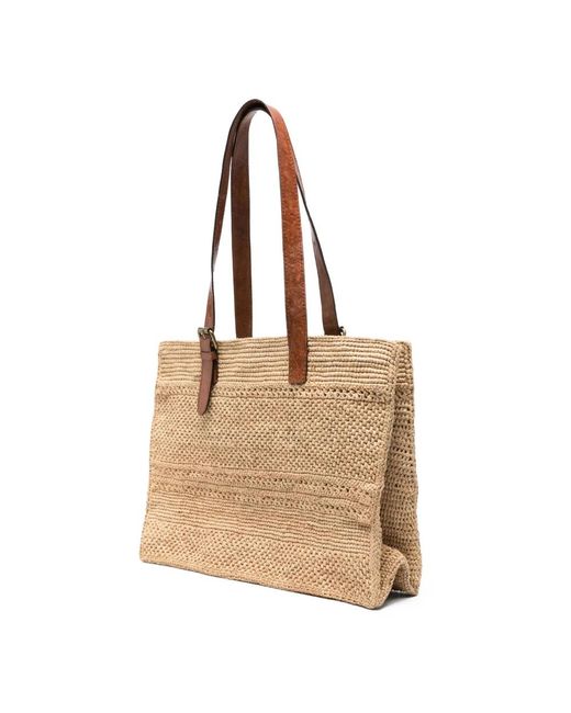 IBELIV Brown Shopping Bags