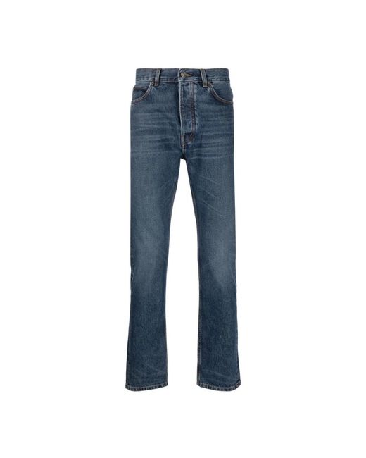 Haikure Blue Cotton Boyfriend Jeans