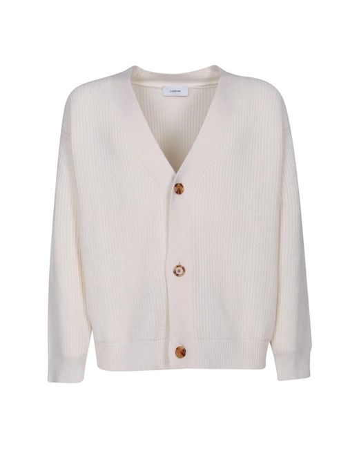 Cardigans Lardini de hombre de color Gray