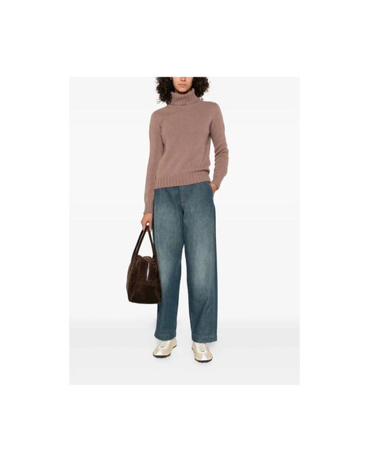 Aragona Turtleneck Trui in het Brown