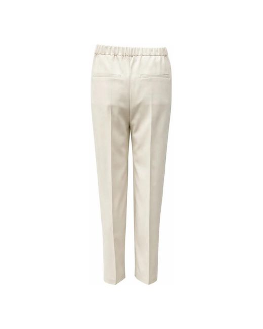 Soallure Pantalone Dritto in het Natural